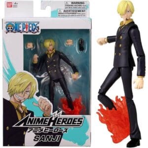 ONE PIECE - Sanji - Figurine Bandai Red