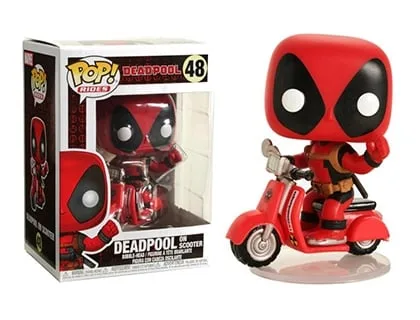 DEADPOOL - Pop Rides N° 48 - Deadpool sur Scooter