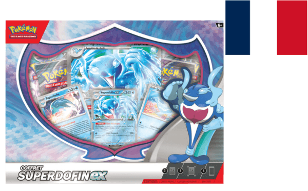 CARTES POKEMON - Coffret ex (4 boosters) - Français