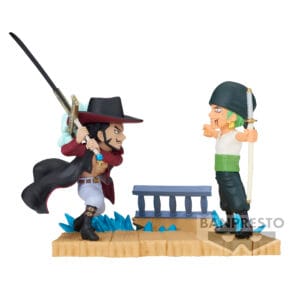 ONE PIECE - Zoro VS Mihawk - Figurine Banpresto