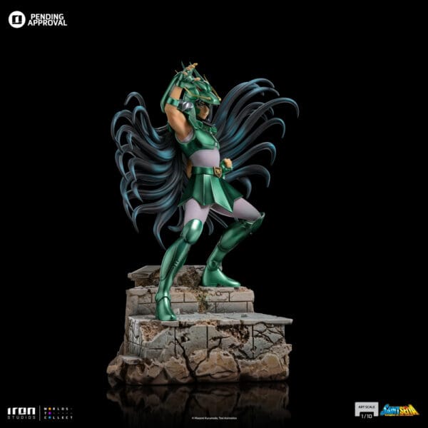 SAINT SEIYA - Dragon Shiryu -Statuette Art Scale – Image 3