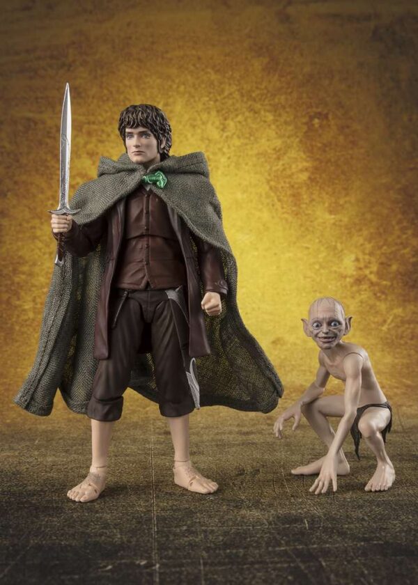 LE SEIGNEUR DES ANNEAUX - Frodon & Gollum - Figurines S.H. Figuarts