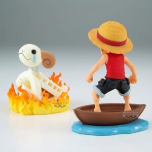 ONE PIECE - Luffy & Going Merry - Figurine WCF Log Stories