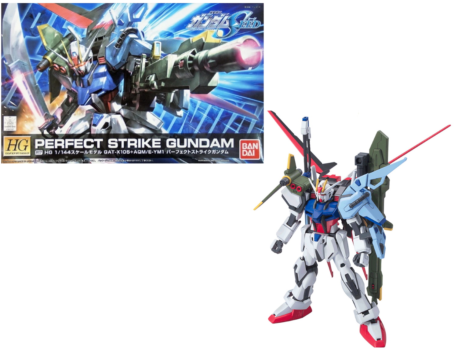 GUNDAM - HG 1/144 R17 Perfect Strike Gundam - Model Kit – Image 2